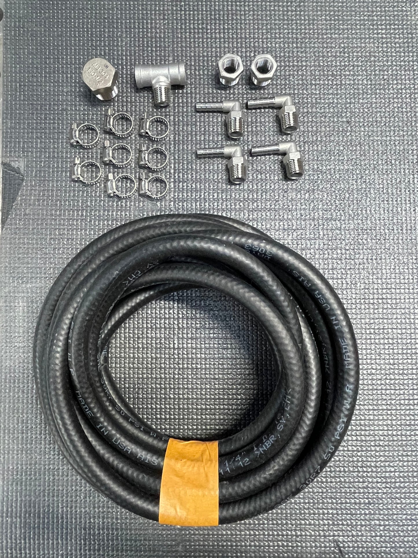Fuel Tank Plumbing Kits for Dual Engines (Stainless)