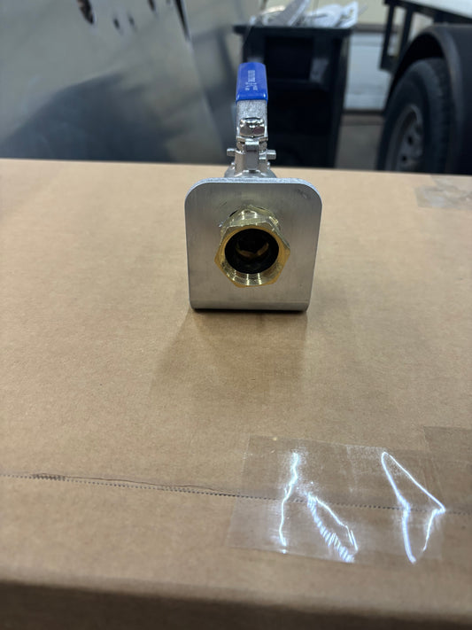 Remote Tank Fill Port w/Shut Off Valve