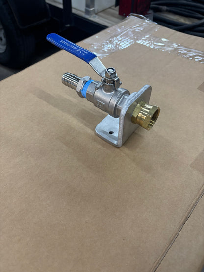 Remote Tank Fill Port w/Shut Off Valve