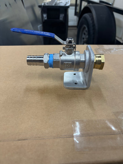 Remote Tank Fill Port w/Shut Off Valve