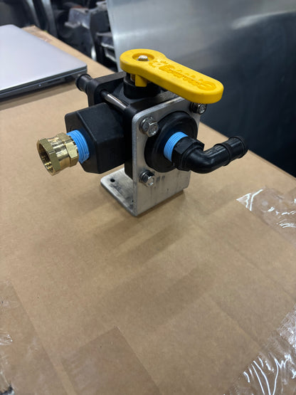 Remote Tank Fill Port w/3 Way Valve