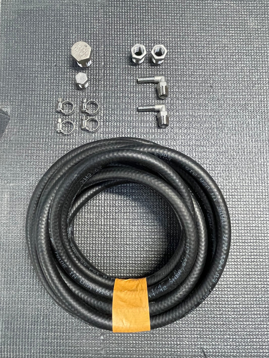 Fuel Tank Plumbing Kits for Dual Engines (Stainless)