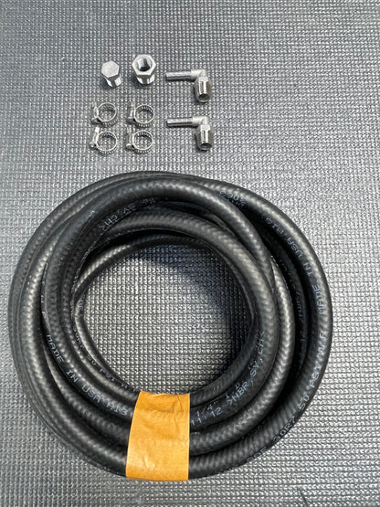 Fuel Tank Plumbing Kits for Dual Engines (Stainless)
