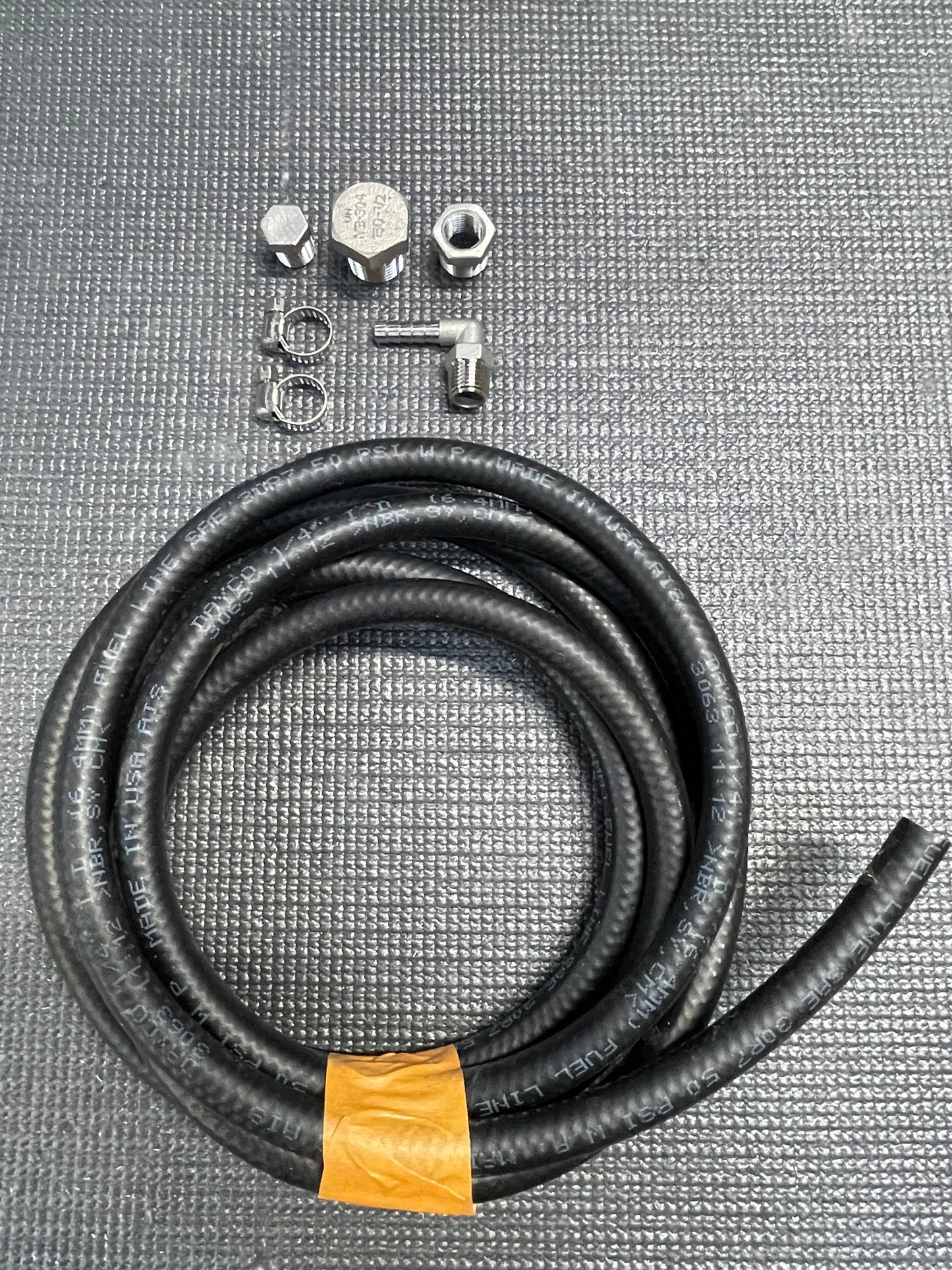 Fuel Tank Plumbing Kits For Single Engine (Stainless)