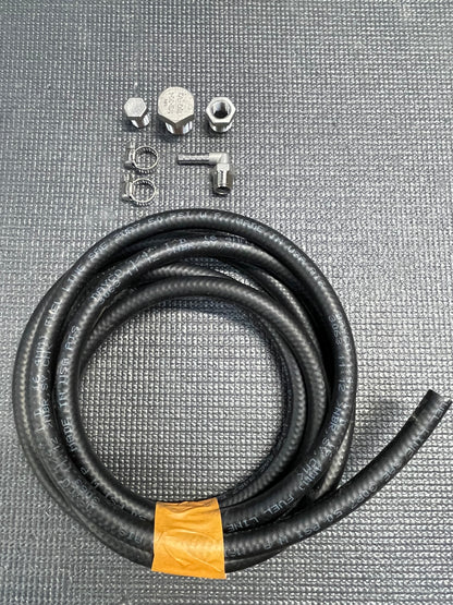 Fuel Tank Plumbing Kits For Single Engine (Stainless)