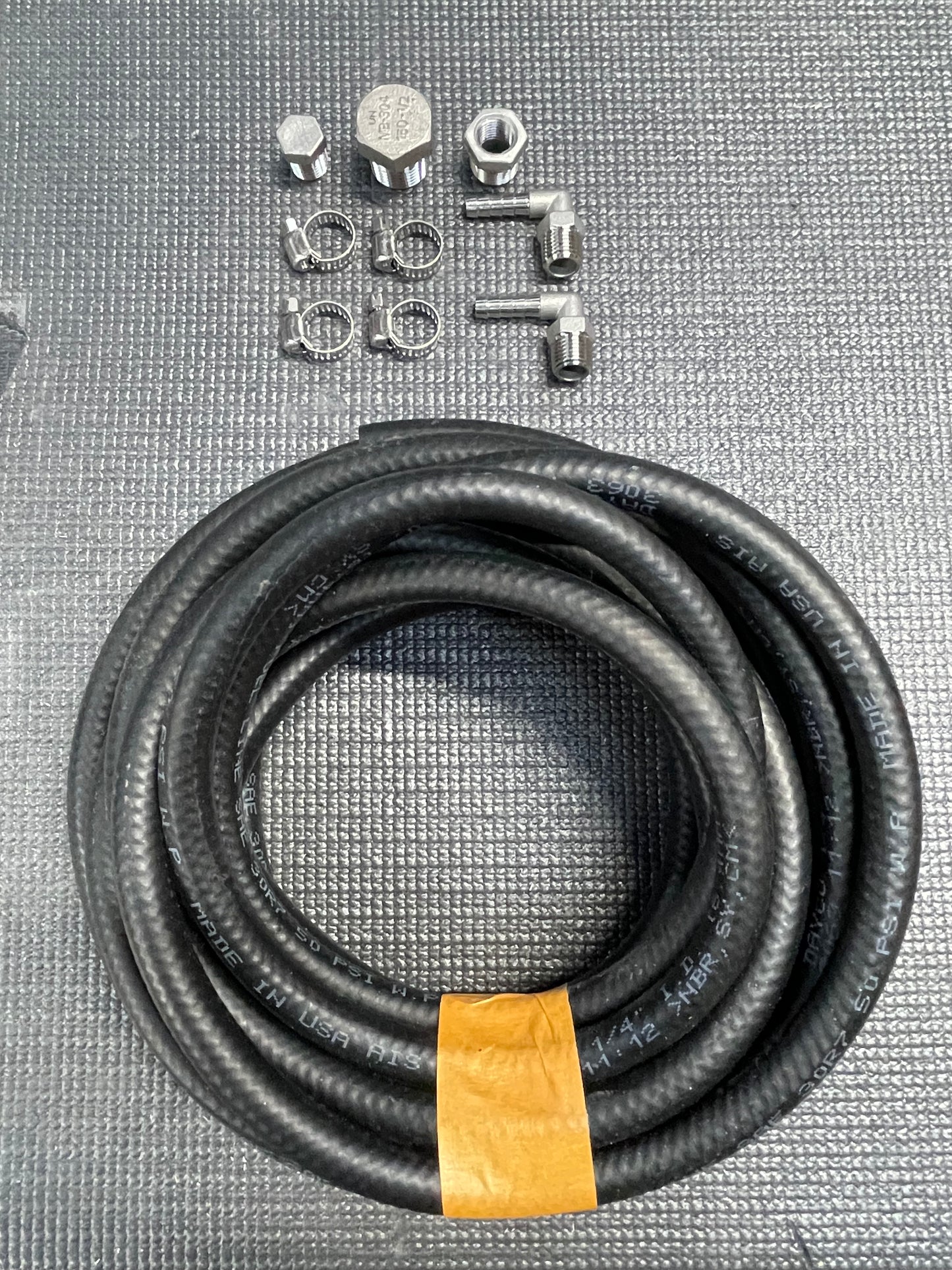 Fuel Tank Plumbing Kits For Single Engine (Stainless)