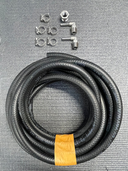 Fuel Tank Plumbing Kits For Single Engine (Stainless)